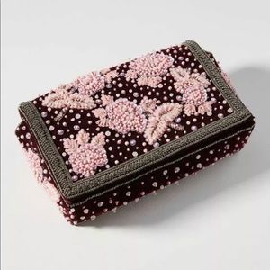 Anthropologie Beaded Clutch